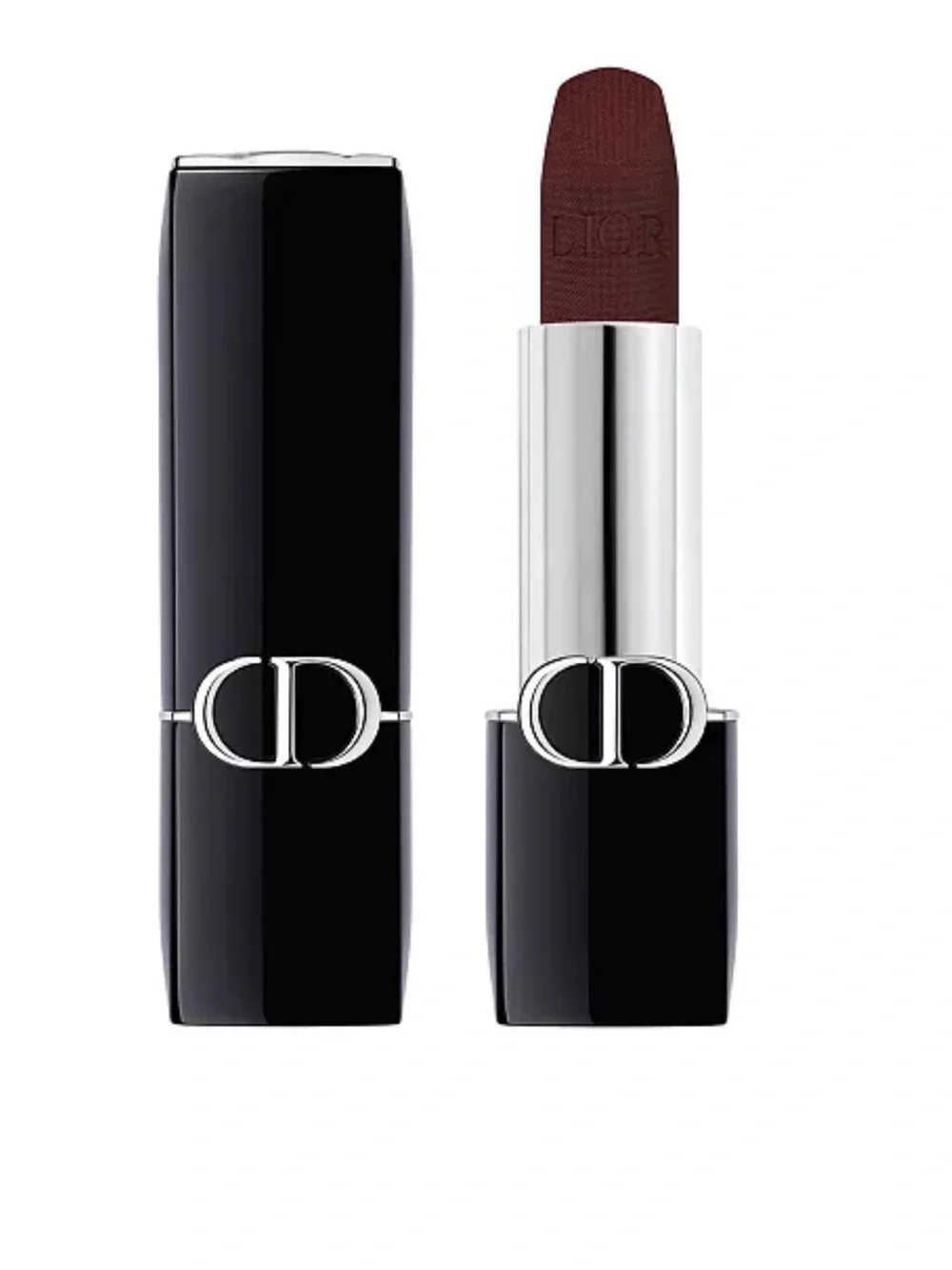 Dior Rouge Dior Hydrating Lip Balm - 001 Diormidnight - Full Size - NIB